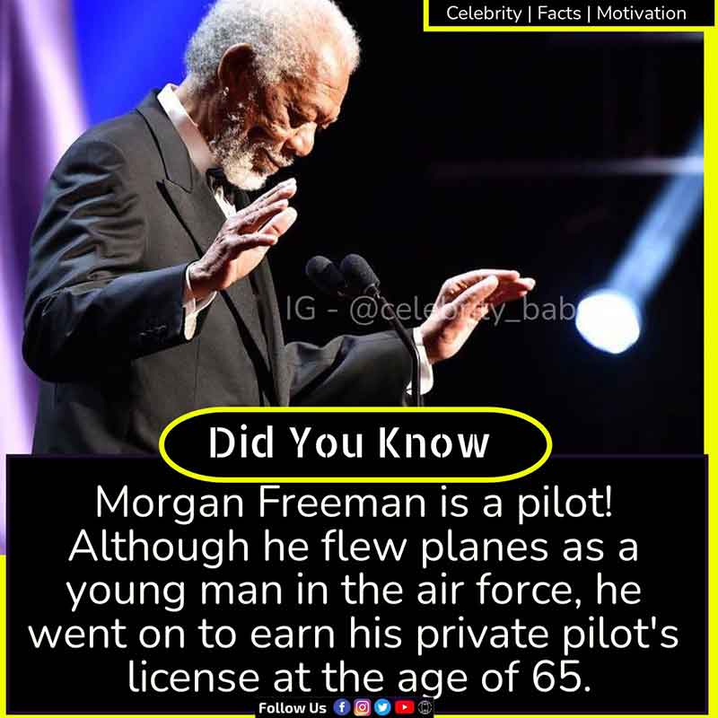 morgan freeman's facts